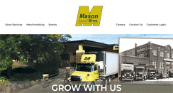 Desktop Screenshot of masonbros.com